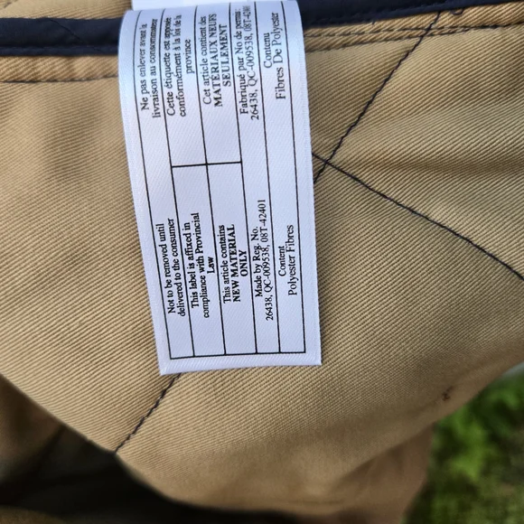 J.Crew Authentic Outerwear Quilted Vest – Men’s Small, Navy, - Picture 11 of 12